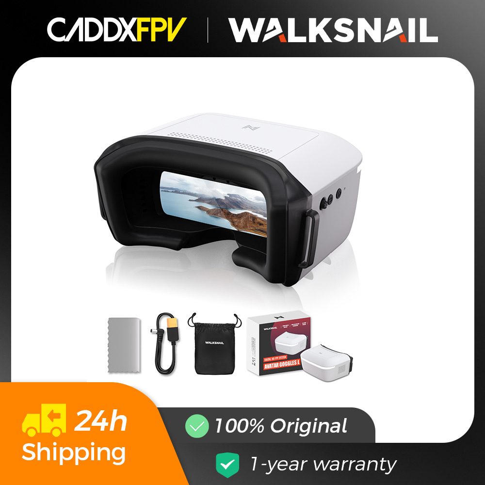 Caddx fpv óculos l walksnail a - Fpv Goggles Avatar Hd Receiver avaliação e preço