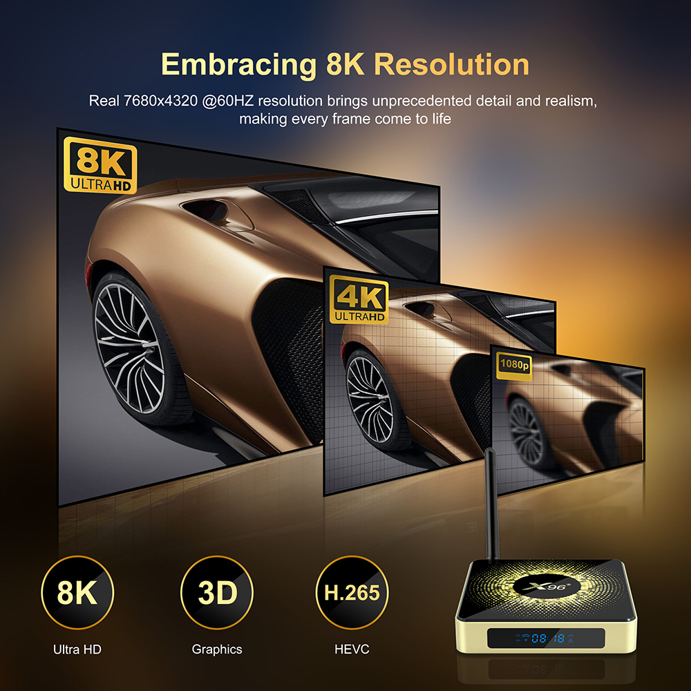X96 X10 Amlogic S928X-J TV Box - Khadas Vim4 8Gb avaliação e preço