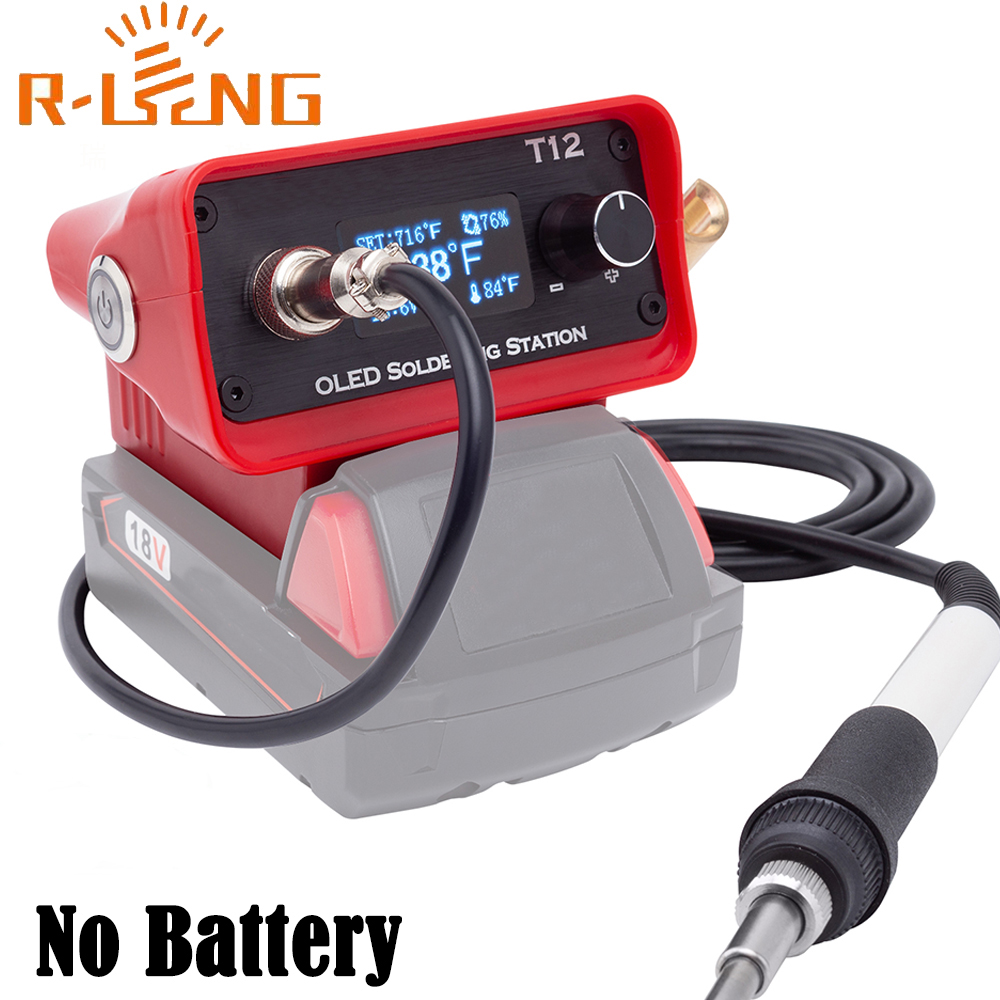 Estação de ferro de solda oled - Soldering Station T12 Oled avaliação e preço