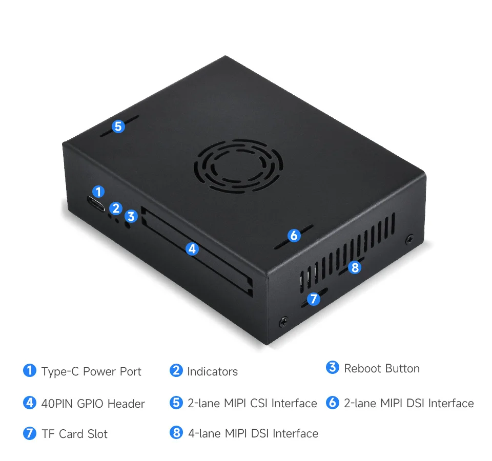 VisionFive2 8GB WiFi AI Kit, C - Raspberry Pi 5 8Gb Kit avaliação e preço