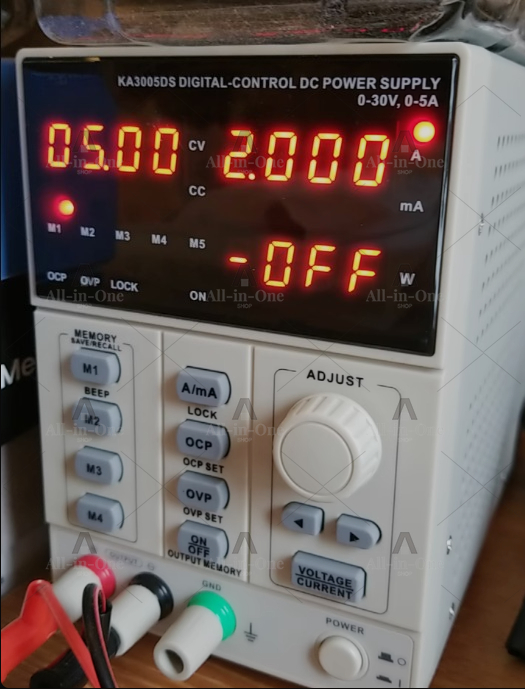 Fonte de Alimentação Digital P - Programmable Dc Power Supply 60V 5A avaliação e preço