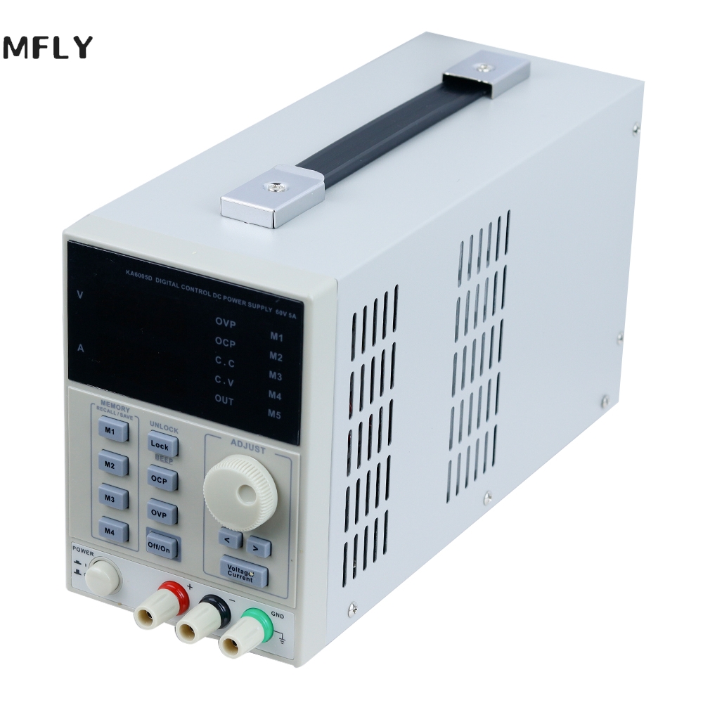 KORAD-Precisão ajustável Digit - Programmable Dc Power Supply 60V 5A avaliação e preço