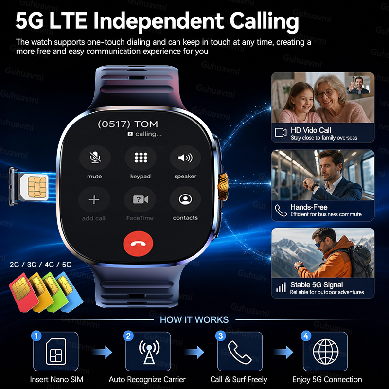 Relógio Inteligente 5G/4G com  - Khadas Vim4 8Gb avaliação e preço